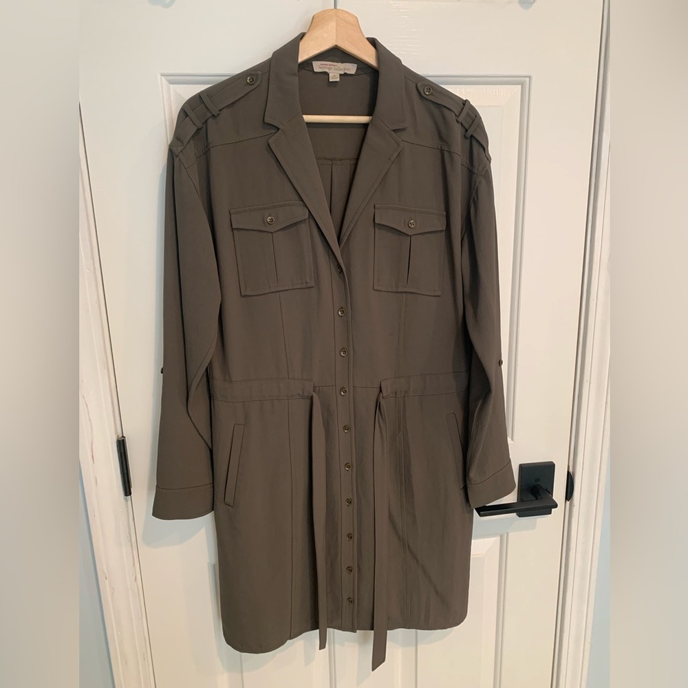 Olive Banana Republic Dress